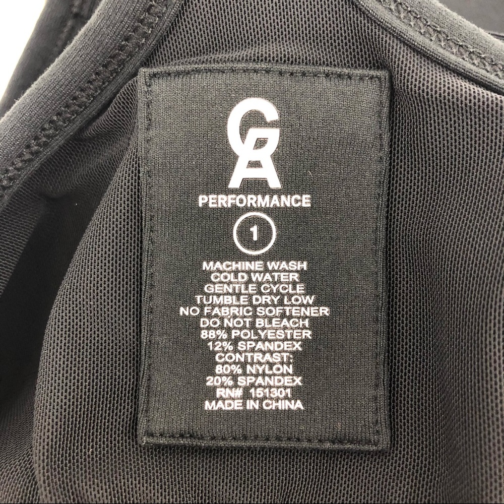 Good American Performance Black Racerback Tank Top - Picture 5 of 7